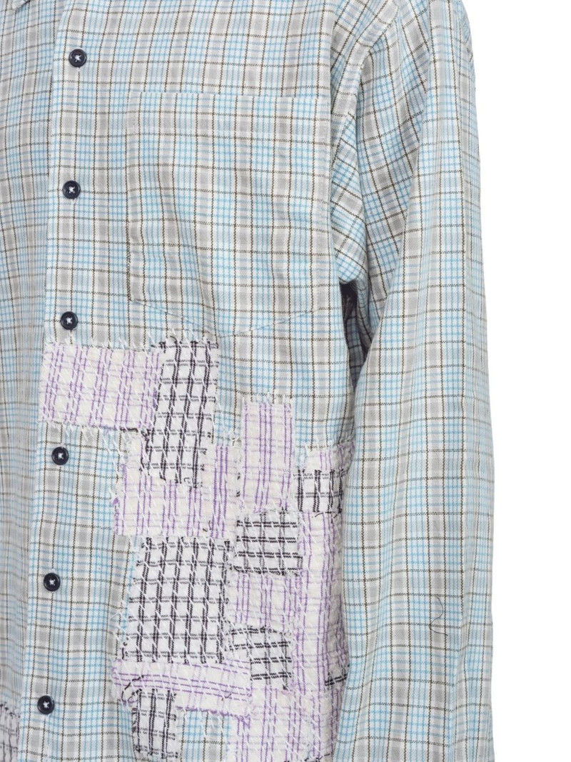 patchwork plaid shirt 4