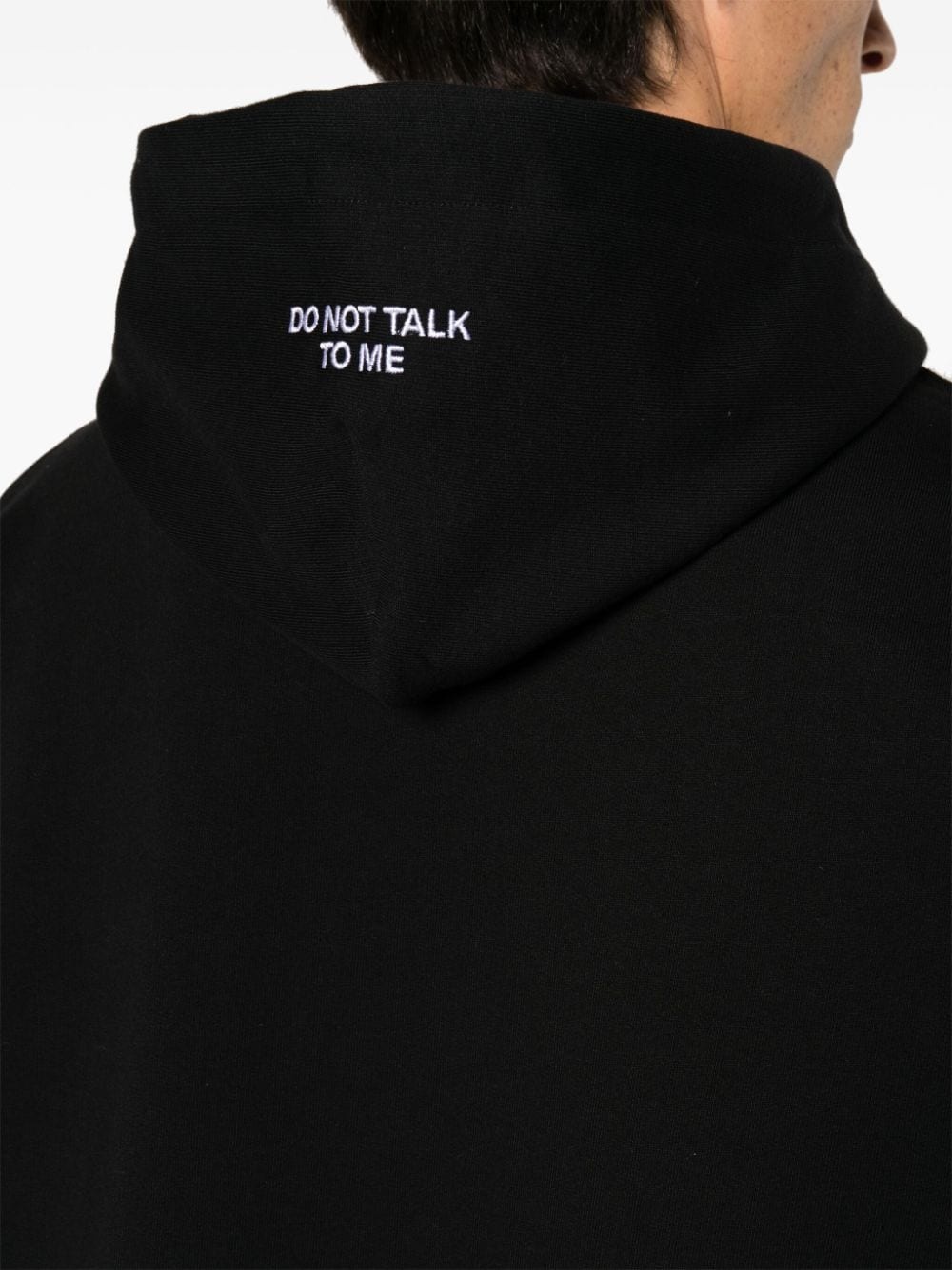 Do Not Talk To Me cotton hoodie - 5