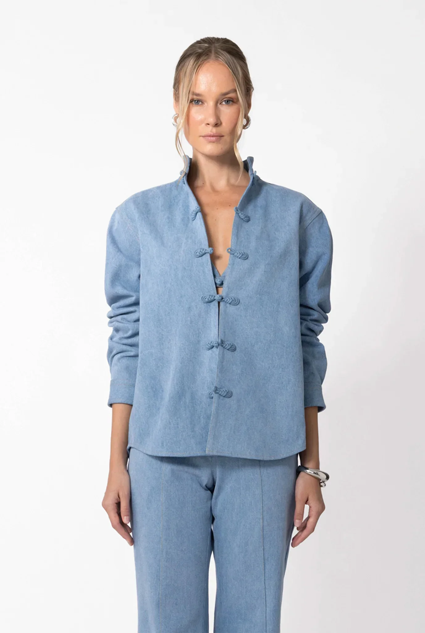 BOBBI DENIM SHIRT - 1