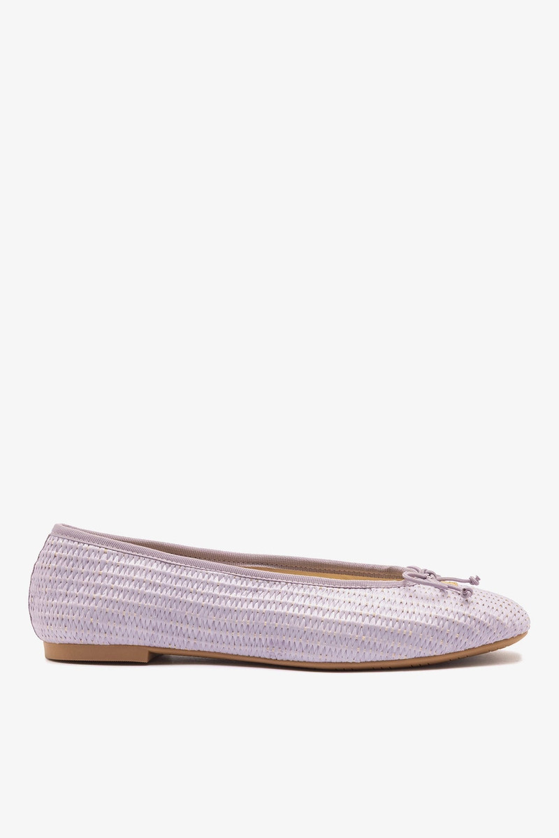 Pavlova Ballet Flat Iris Raffia 1