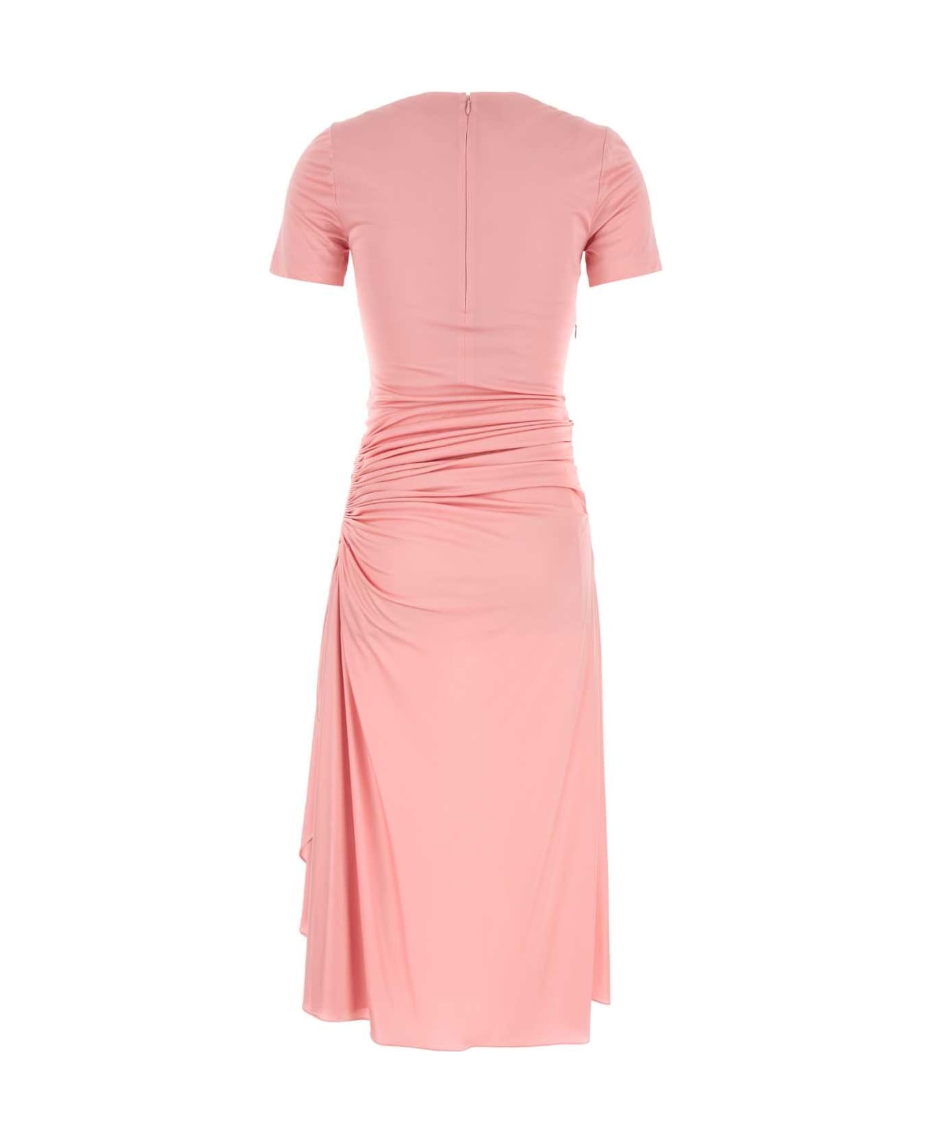 Pink Viscose Dress - 2