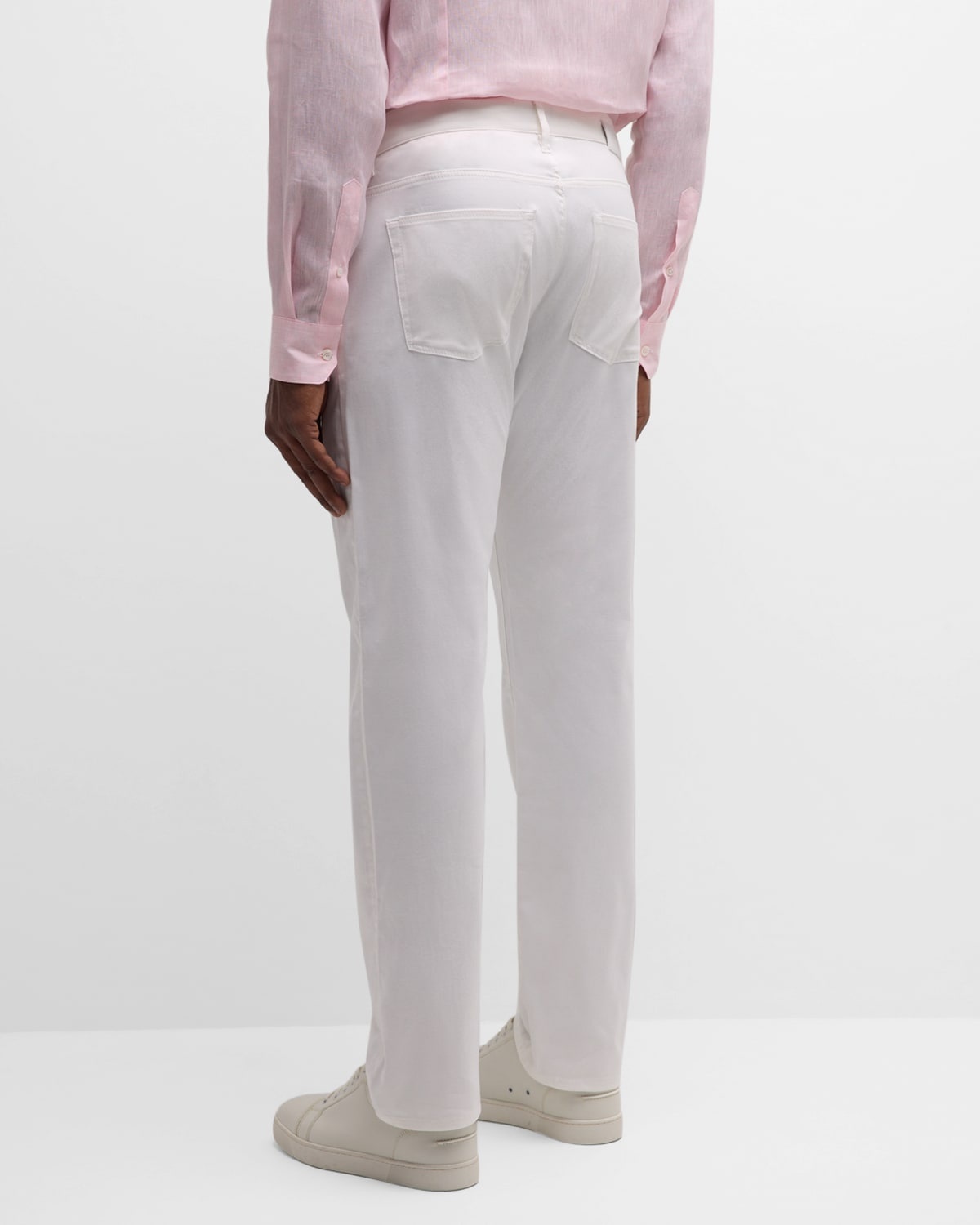 Men's Cotton-Silk Stretch Pants - 4