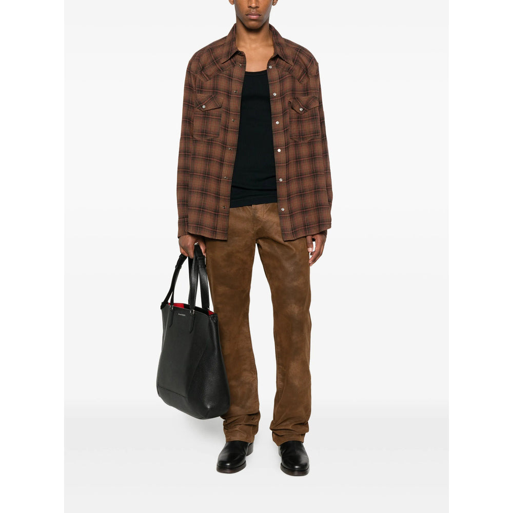 Isabel Marant Brown Shirts Men - 3