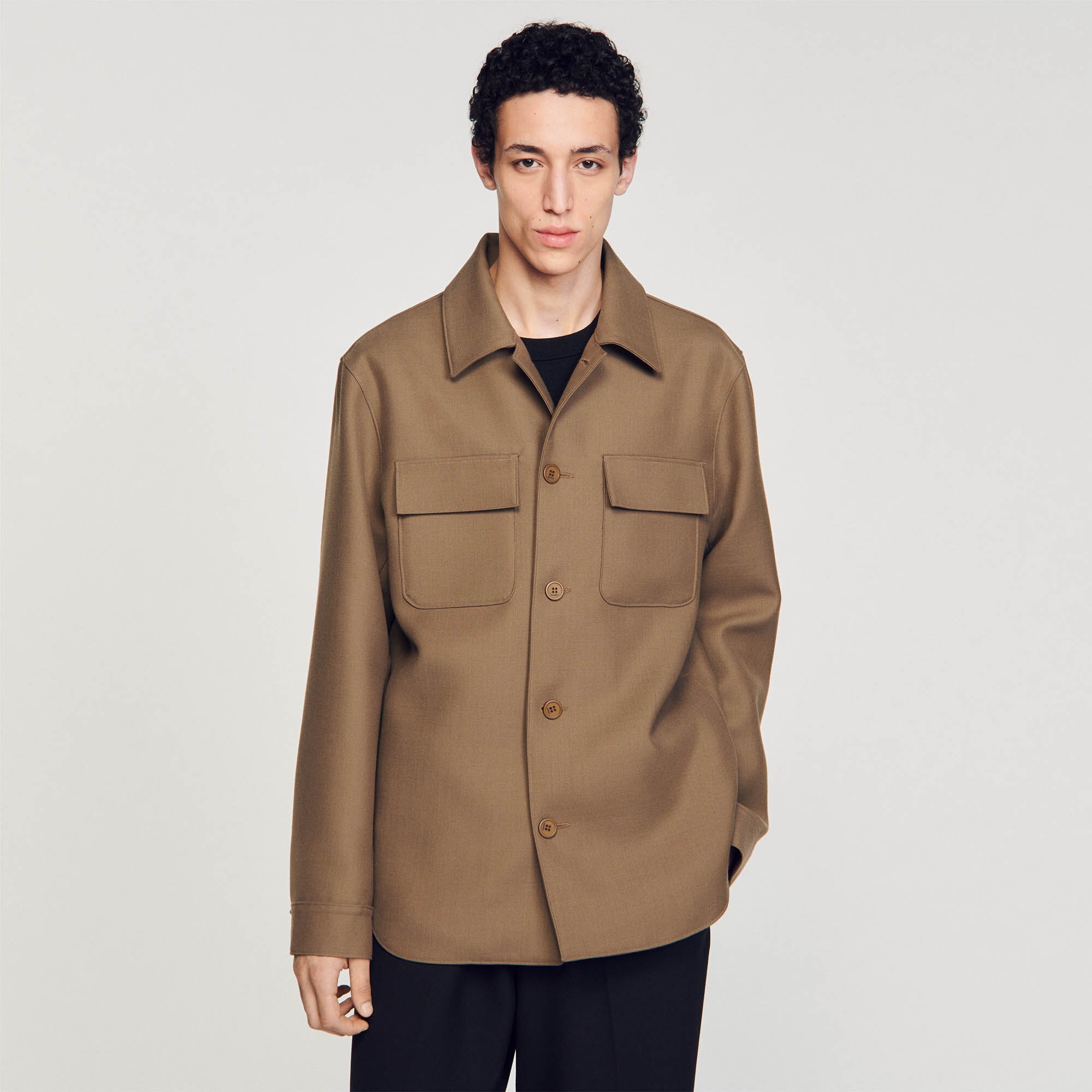 BUTTONED OVERSHIRT - 5