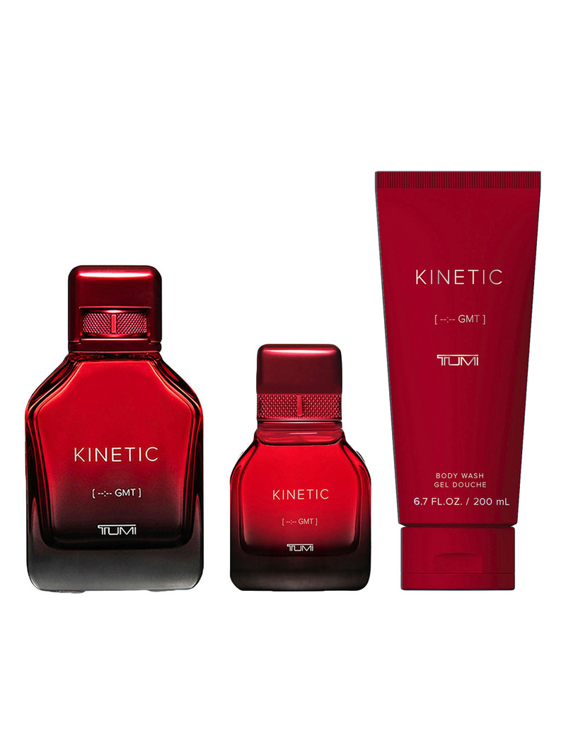 Men's KINETIC [-:- GMT] 3-Piece Eau de Parfum & Shower Gel Gift Set 1