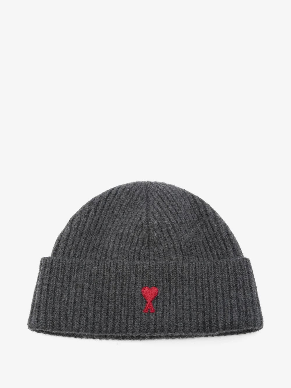 Ami de Coeur ribbed-knit beanie hat - 1
