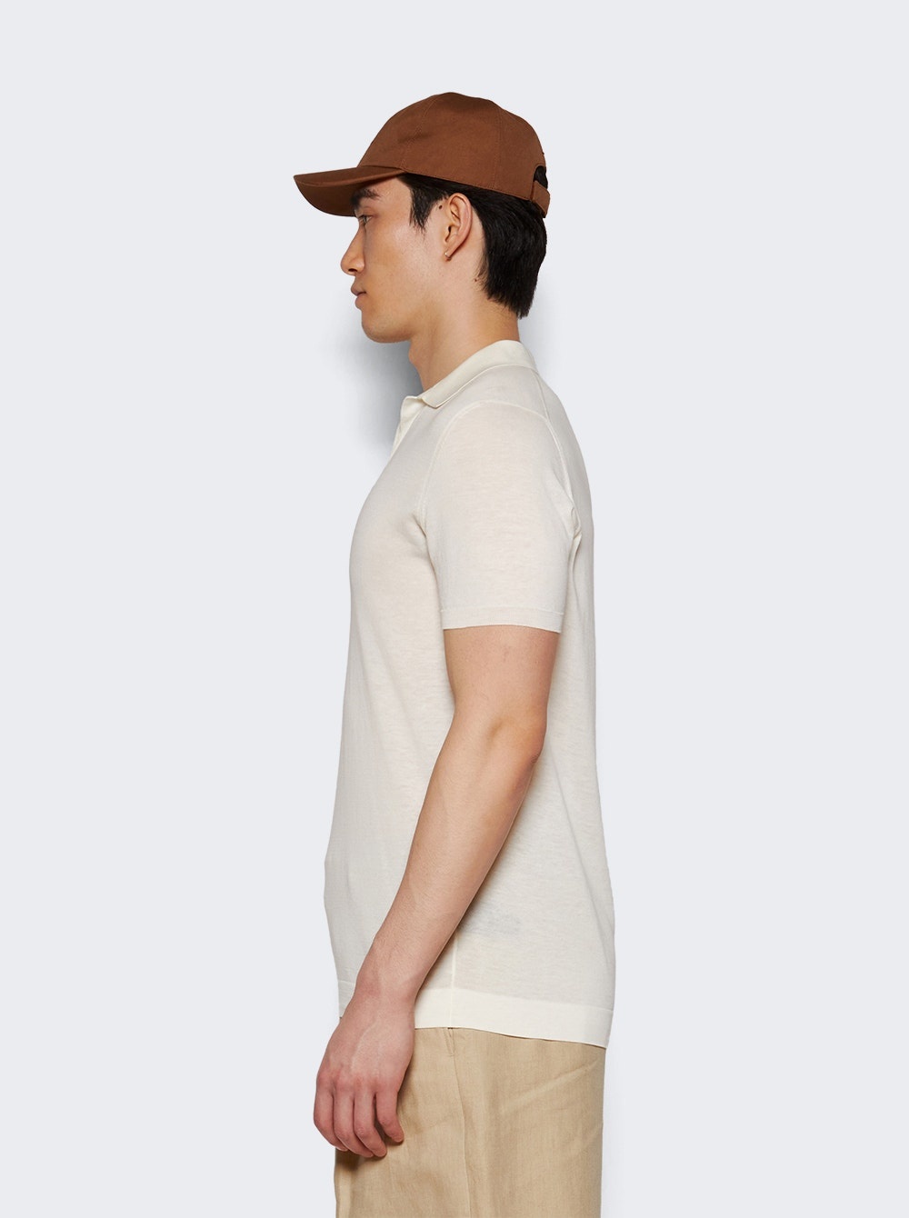 New Bay Polo Shirt Optical White - 4
