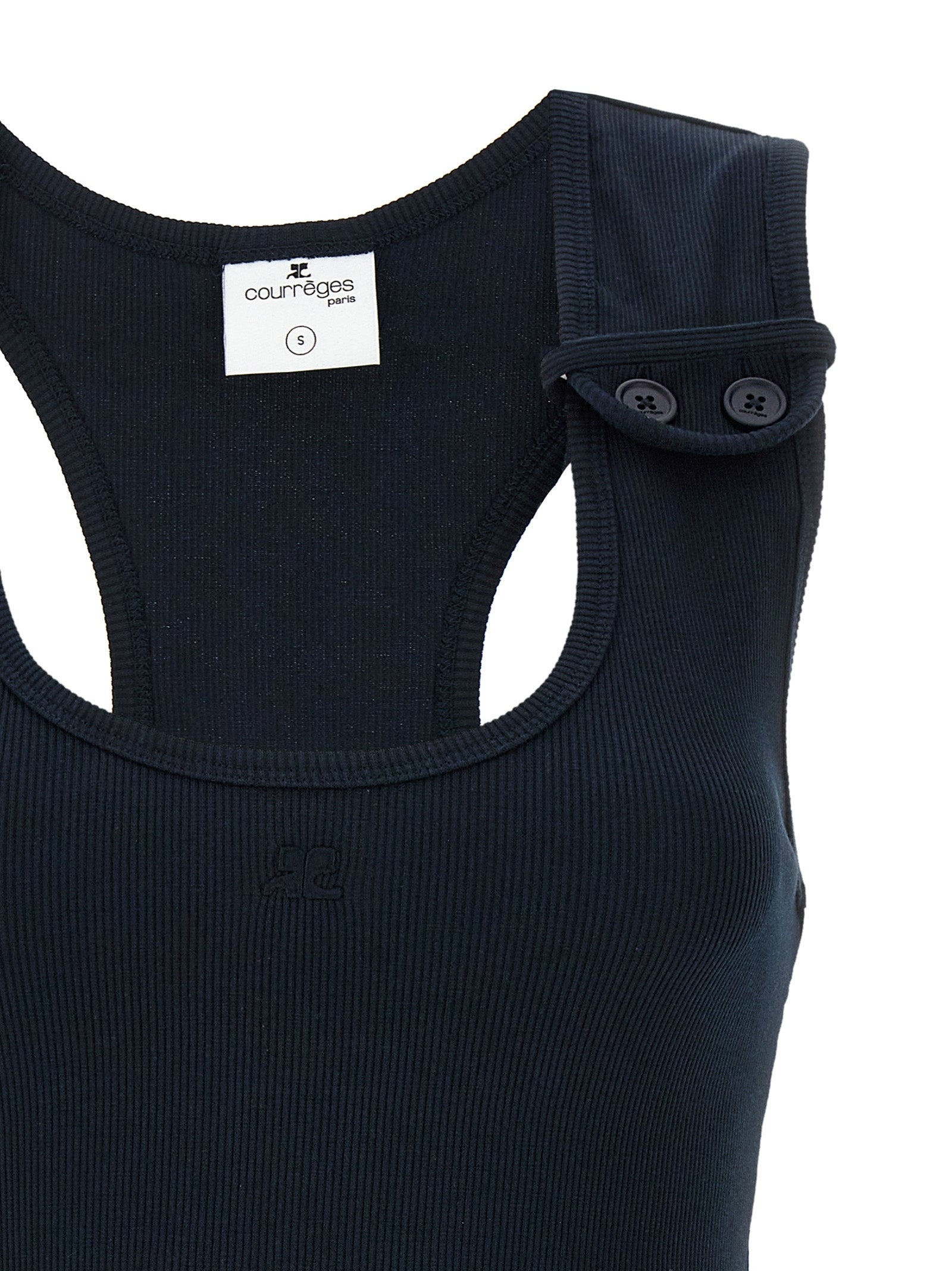 Courreges Women 'Double Buckele 90'S Rib' Dress - 3