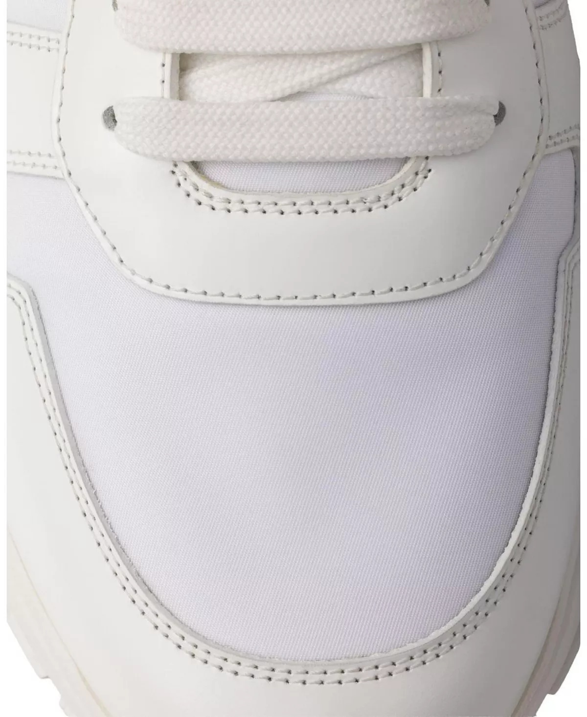 Men's Prax 01 Re-Nylon and Brushed Leather Sneakers - 6