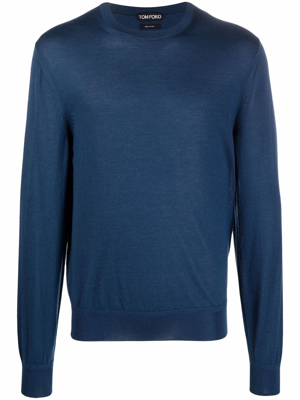 crew-neck cashmere jumper - 1