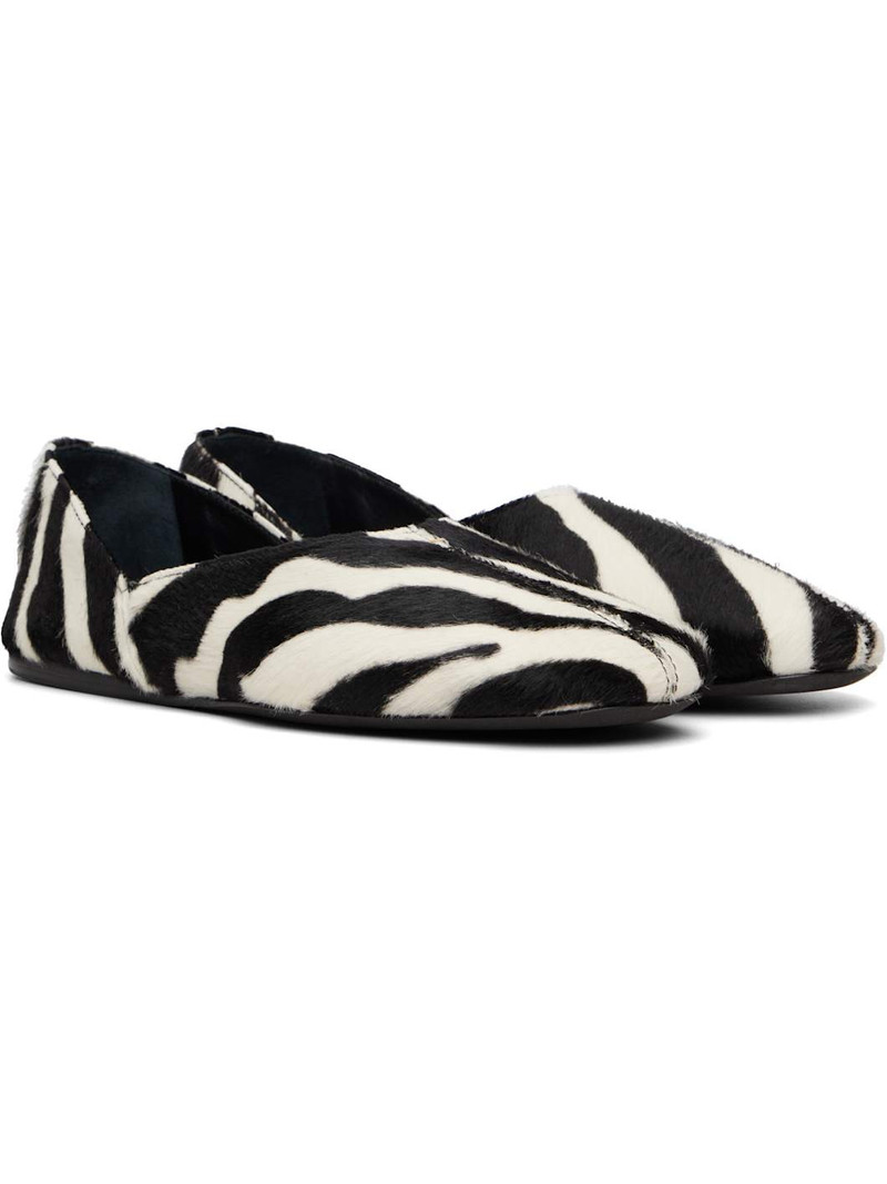 Black Jane Ballerina Flats 4