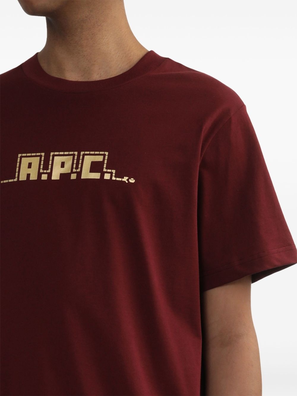 logo-print cotton t-shirt - 5