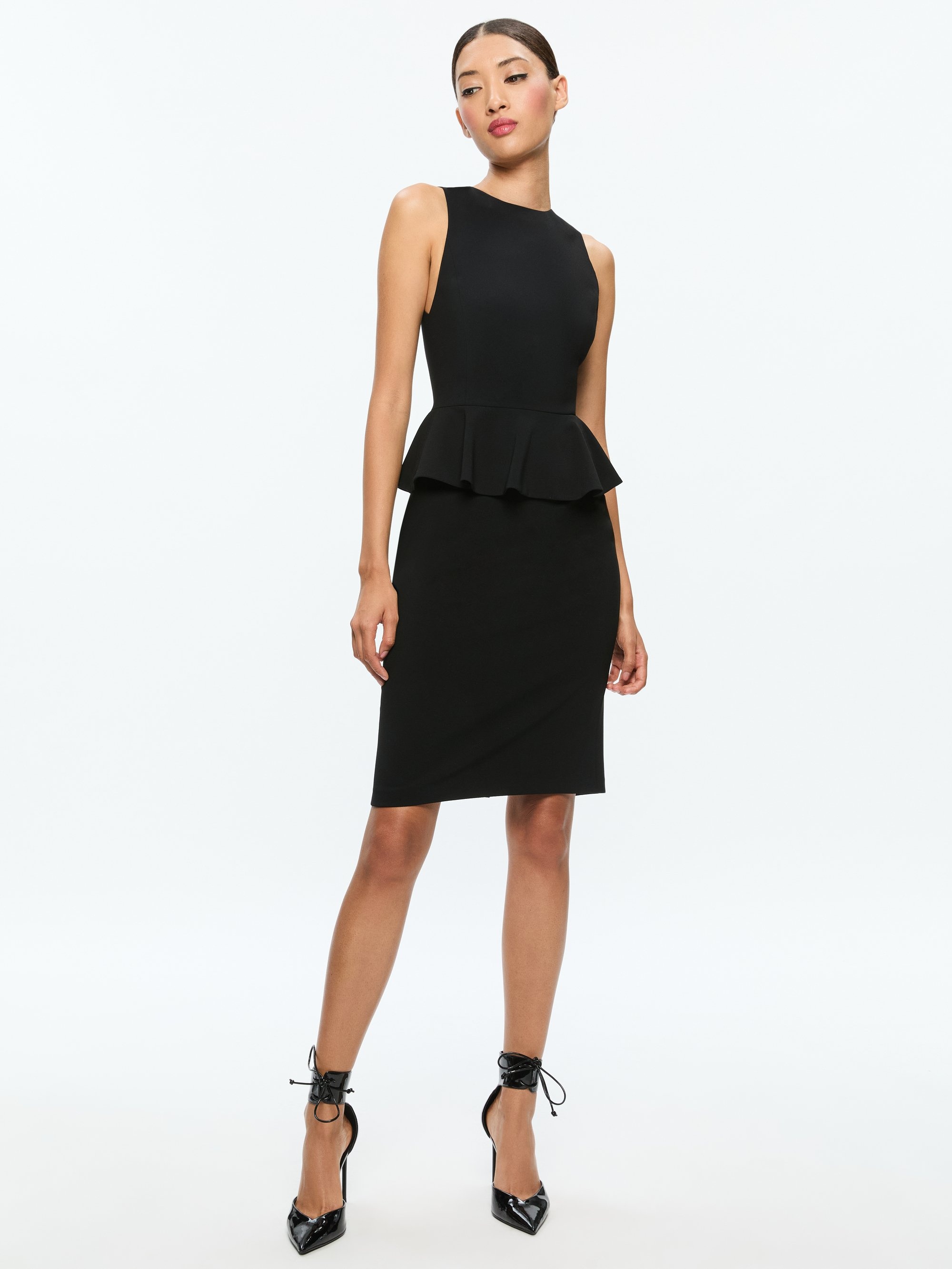 POPPY PEPLUM MIDI DRESS - 2