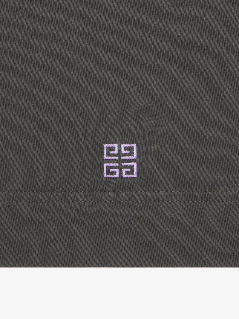 CASUAL FIT T-SHIRT IN COTTON WITH GIVENCHY RING PRINTS 6