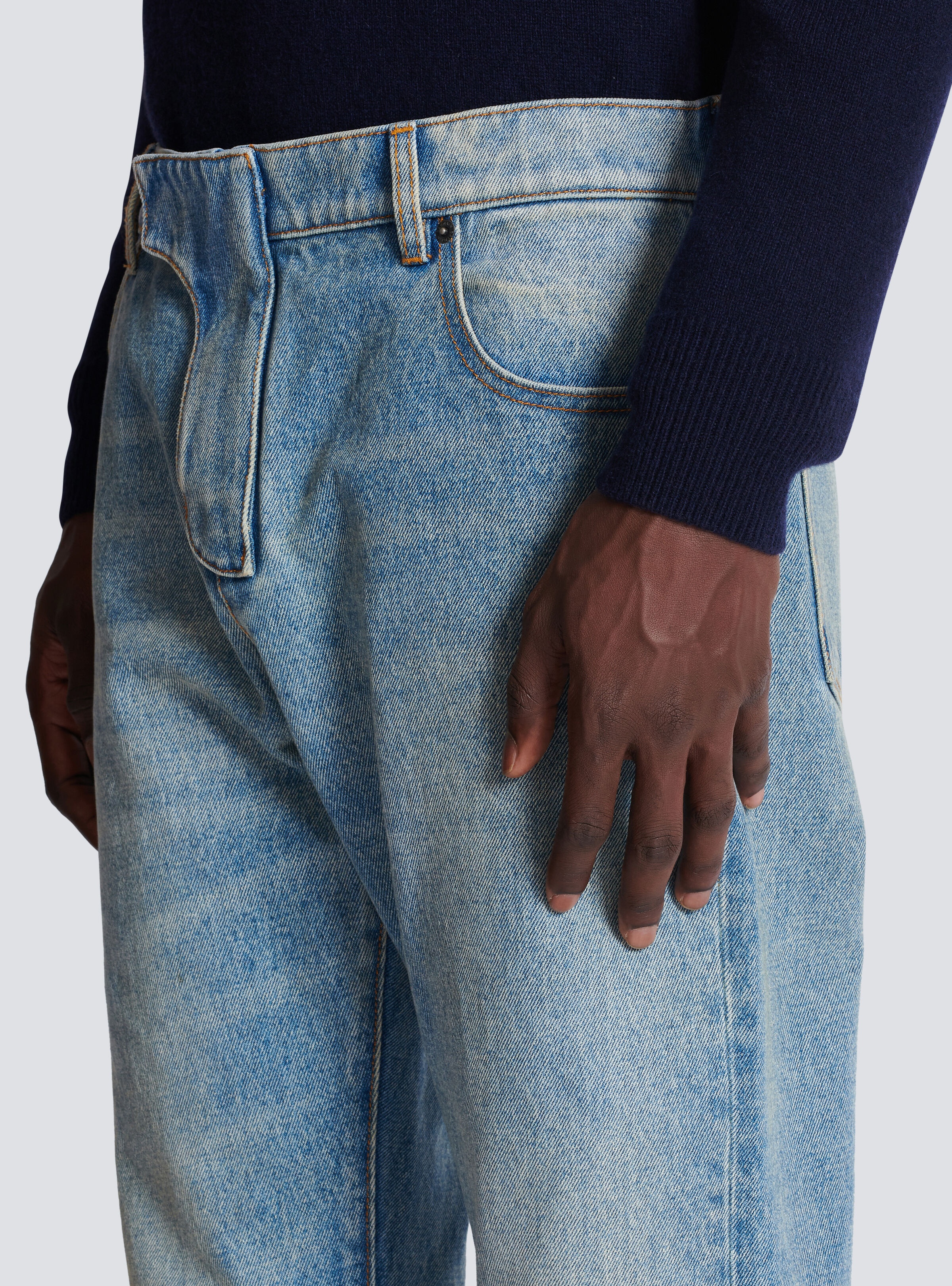 Regular-fit denim jeans - 7