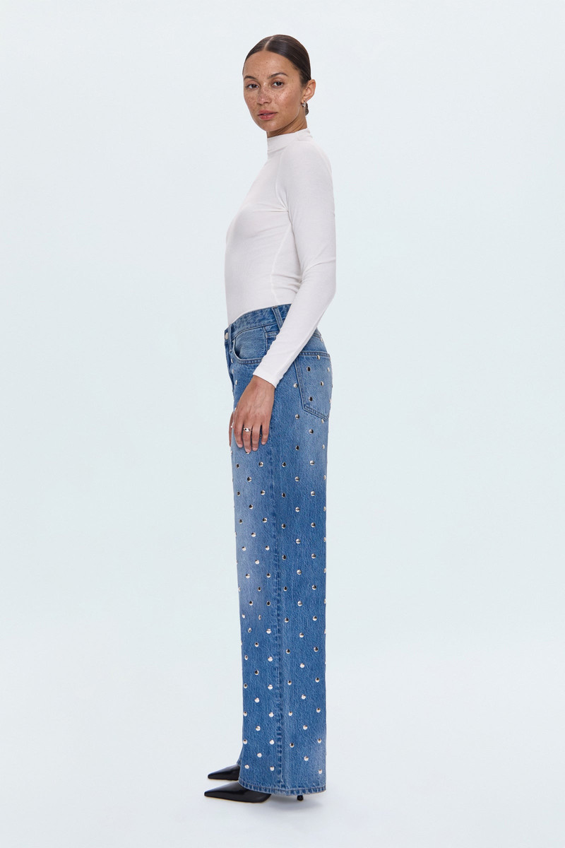 HENDRIX HIGH RISE BAGGY JEAN- CHARMED 3