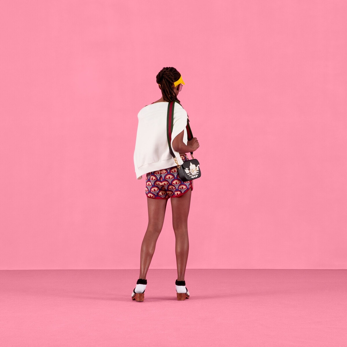 adidas x Gucci jacquard shorts - 3