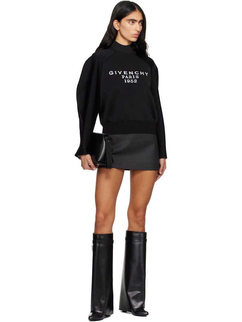 Givenchy Black 'Givenchy' Signature Sweater outlook