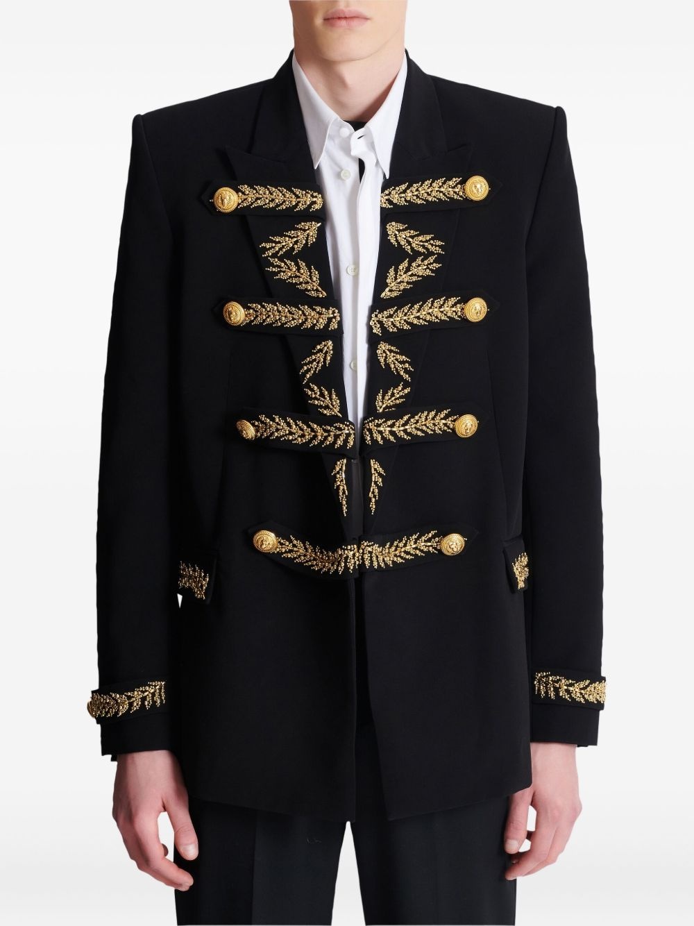 embroidered jacket - 6