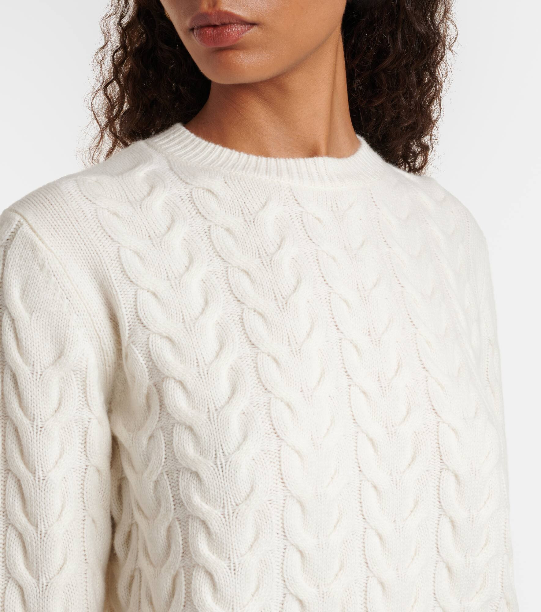 Aramis cable-knit cashmere sweater - 4