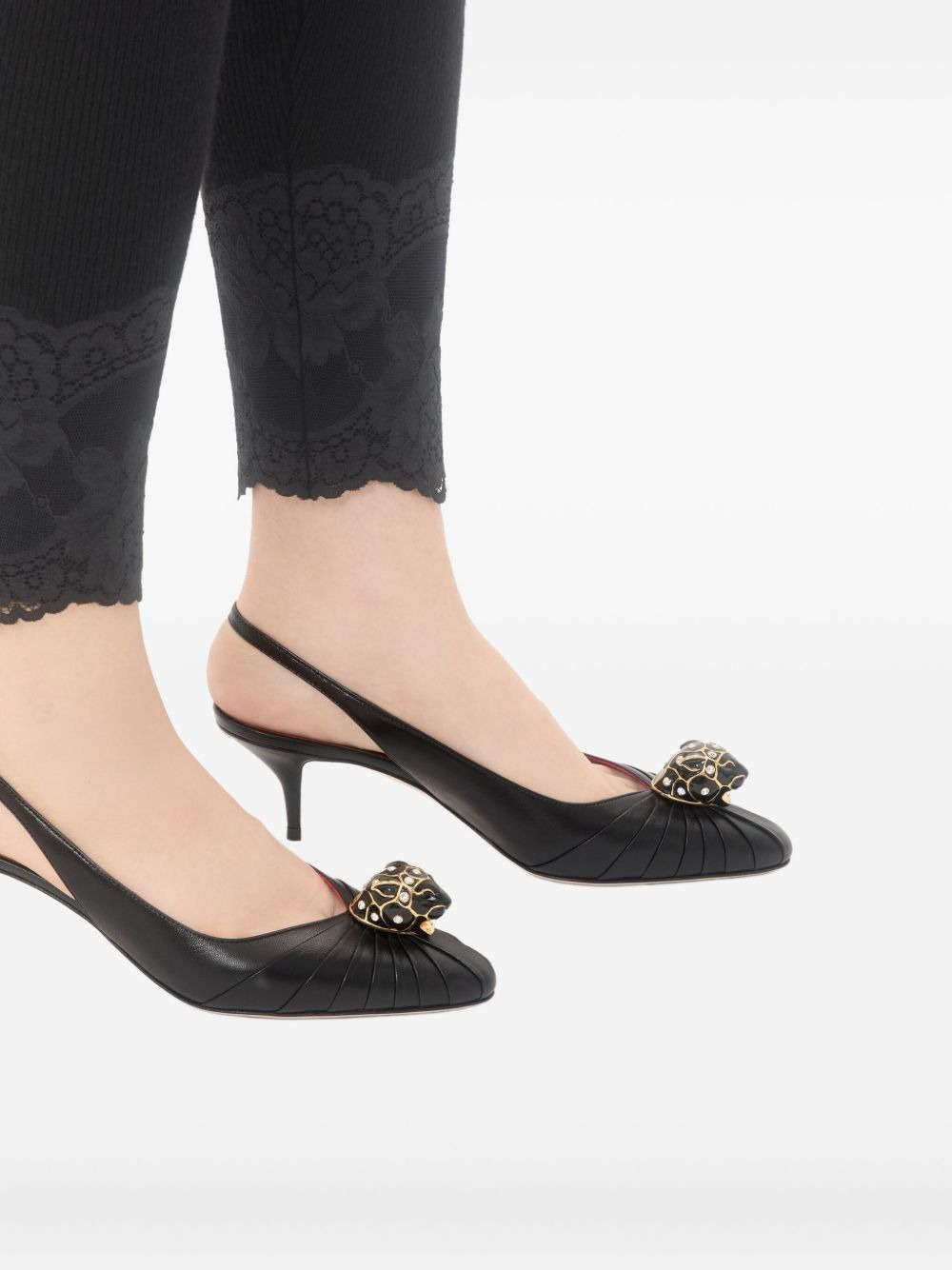 55mm Panthea pleated pumps - 5