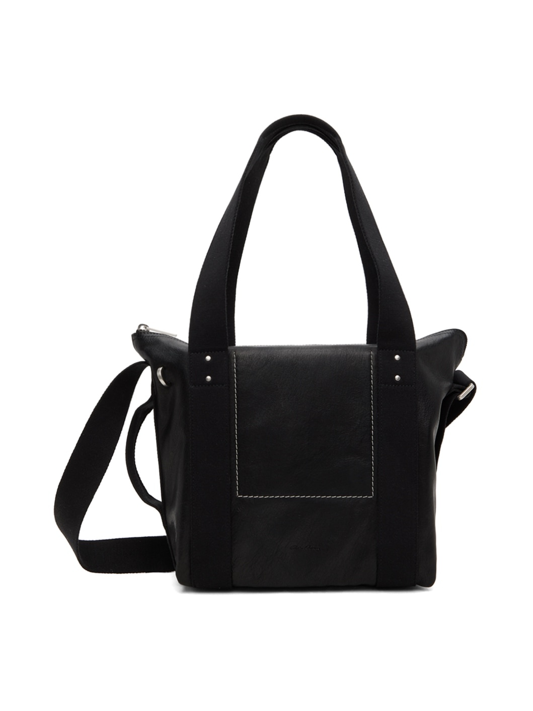 Black Mini Trolley Tote - 1