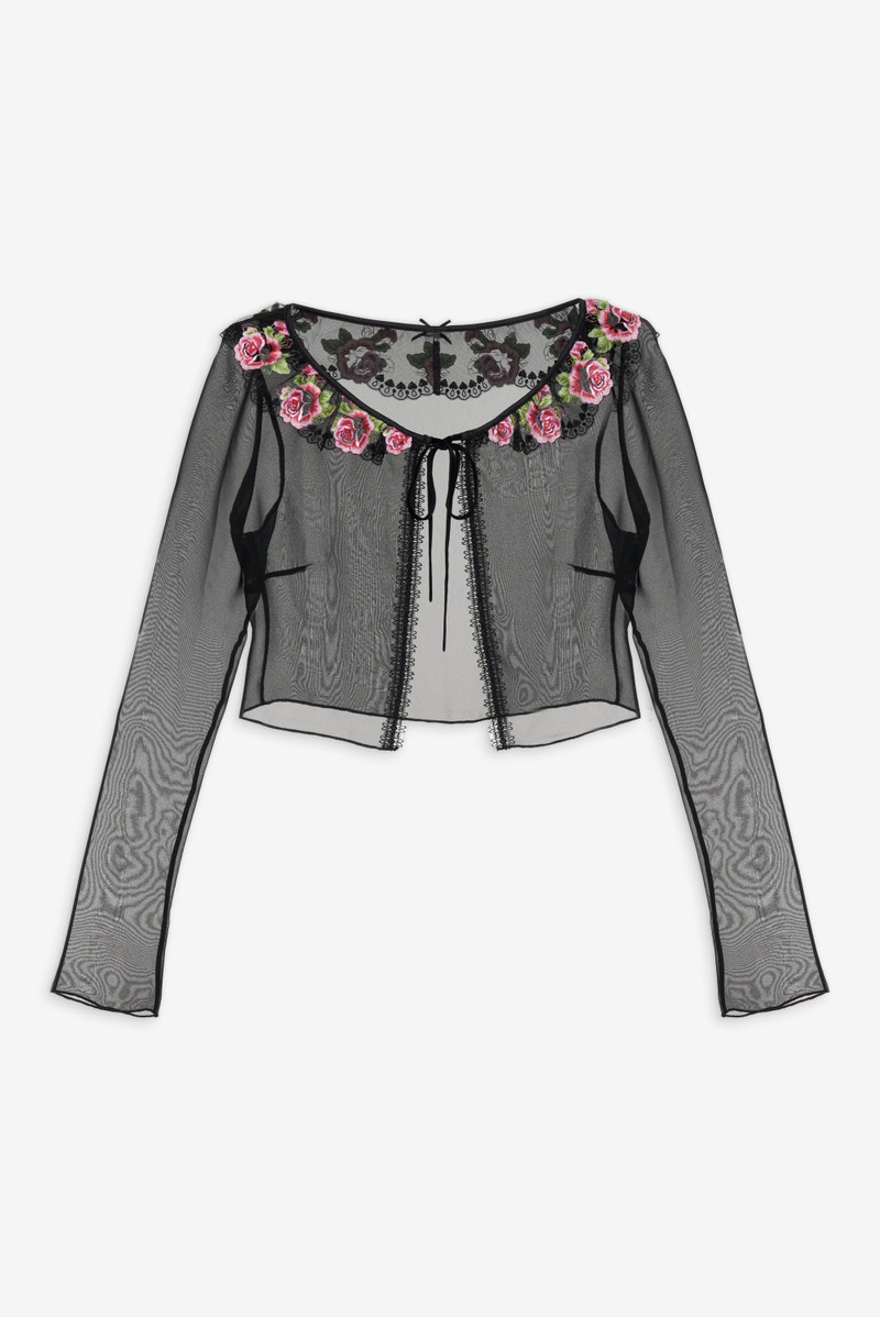 Love Garden Sheer Shrug 1