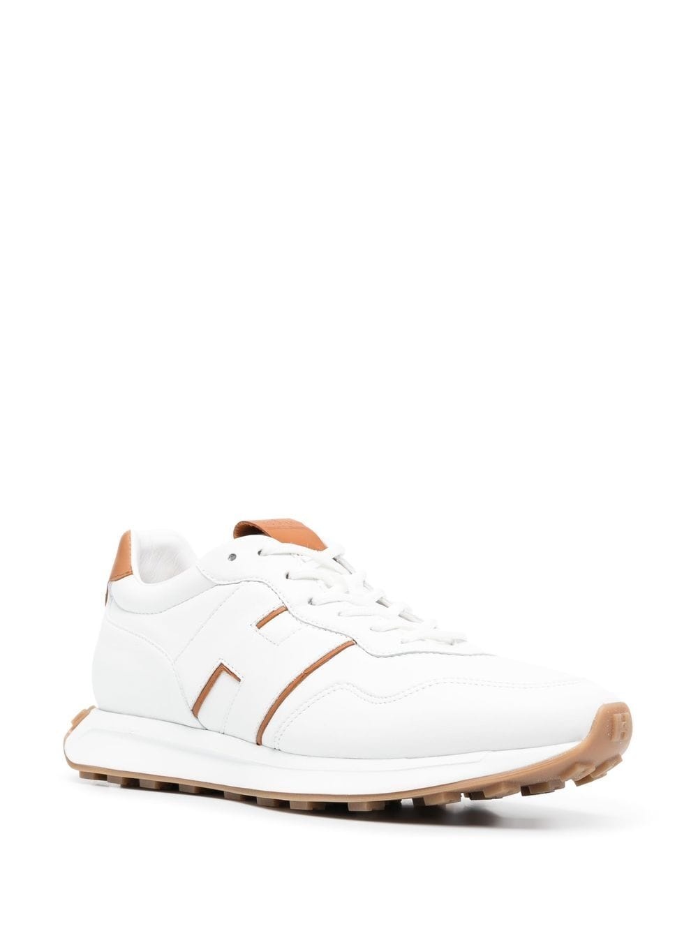 contrast-detailing sneakers - 2