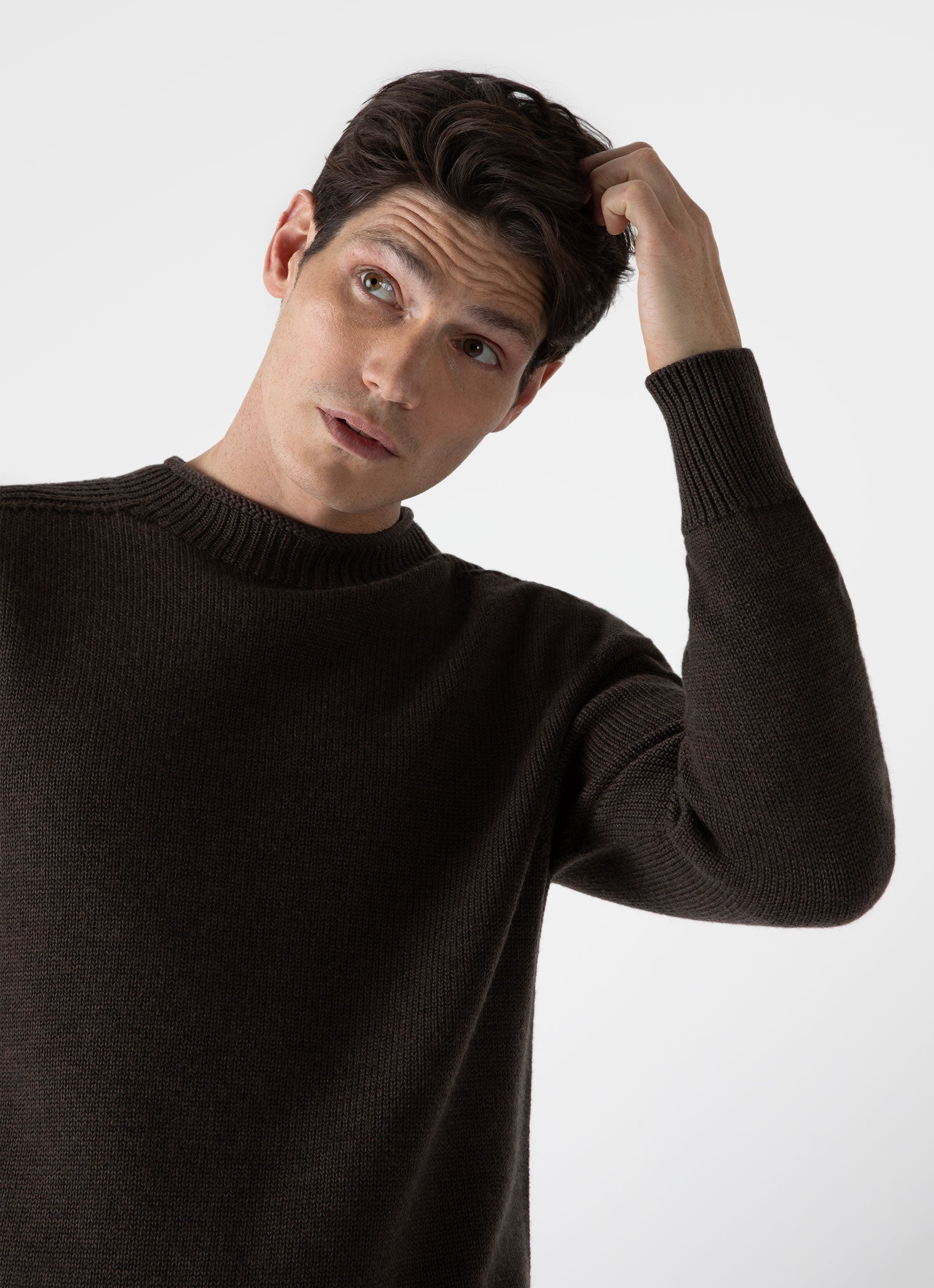 English Merino Fisherman Jumper - 5