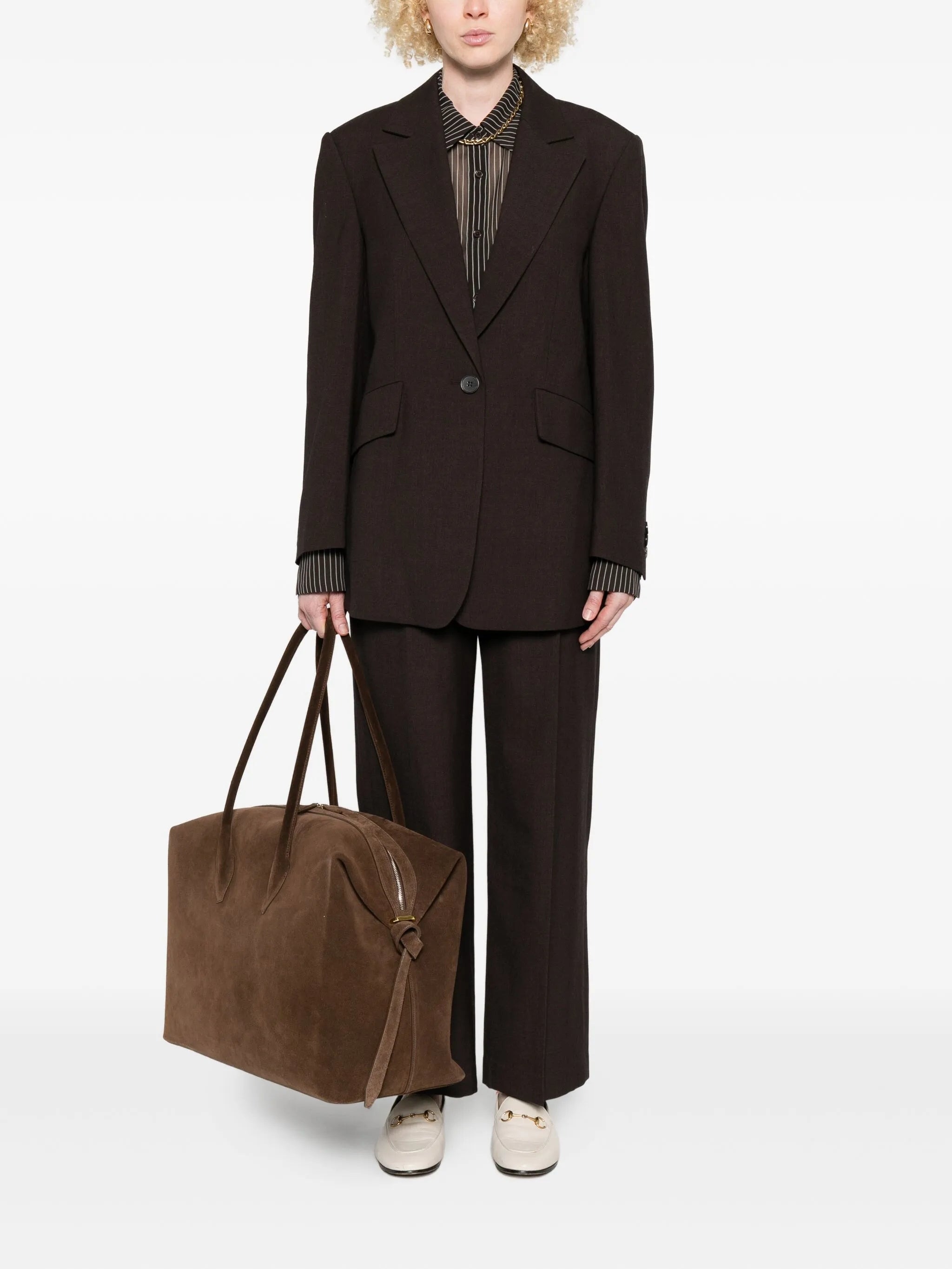 Low Classic Single-button Blazer - 5