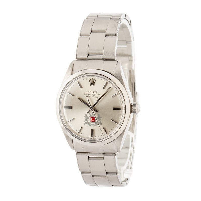 Vintage Rolex Air-King 5500 Stainless Steel - 2