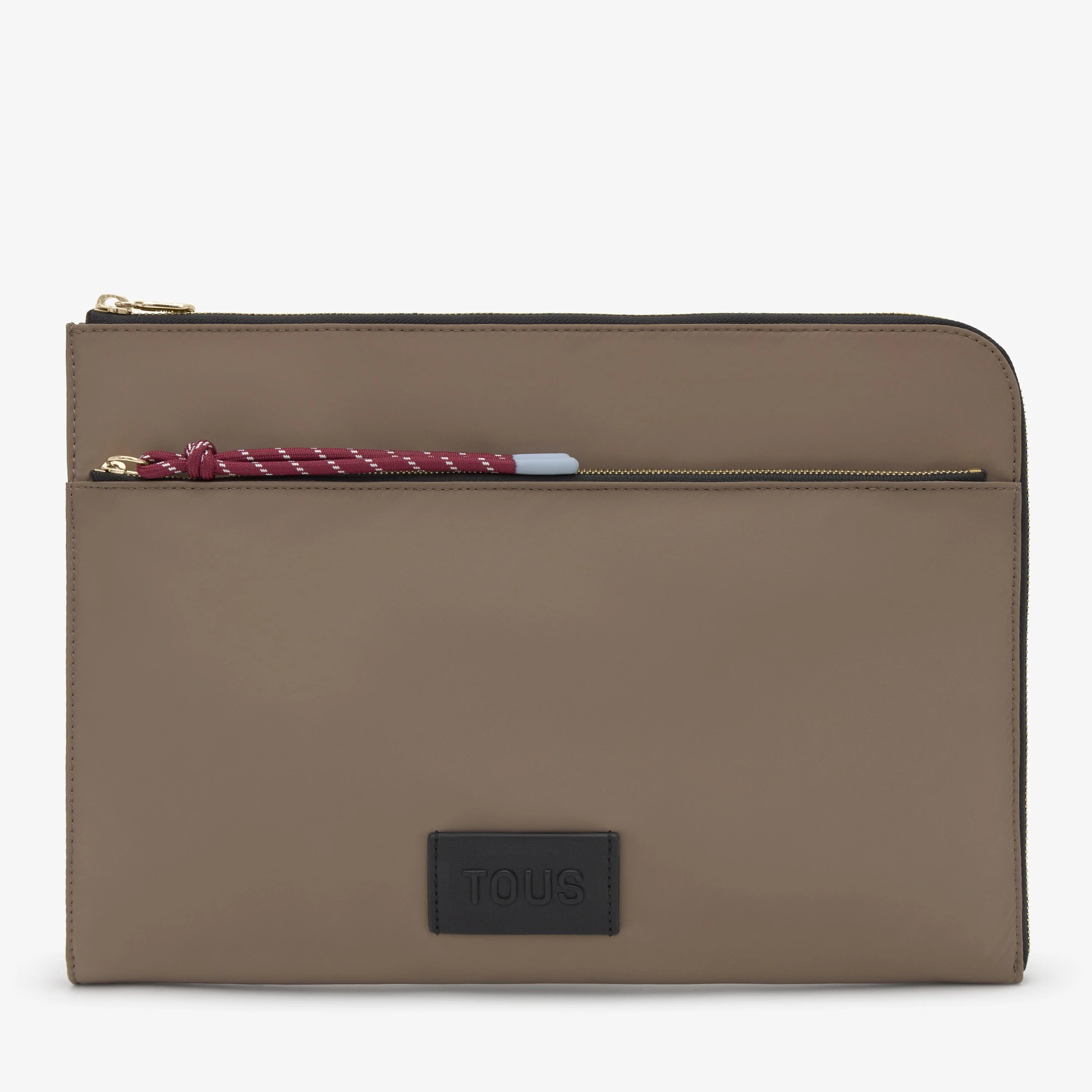 Taupe Laptop sleeve TOUS Empire Soft New - 1