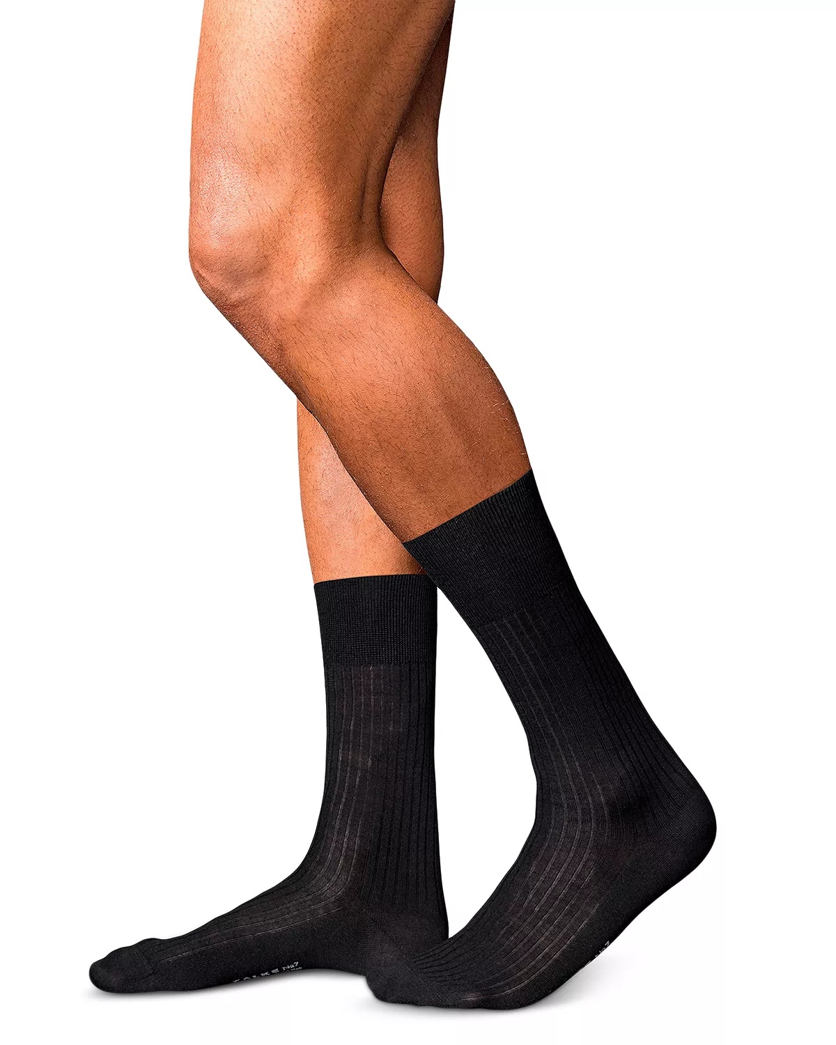 No. 7 Merino Wool & Nylon Dress Socks - 1