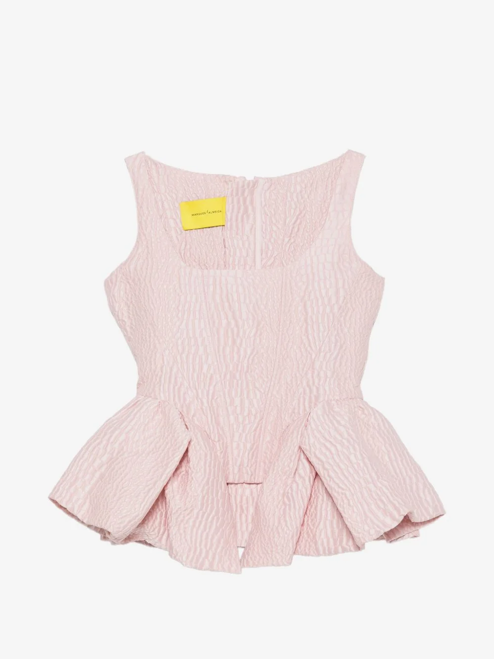 peplum-hem top - 1