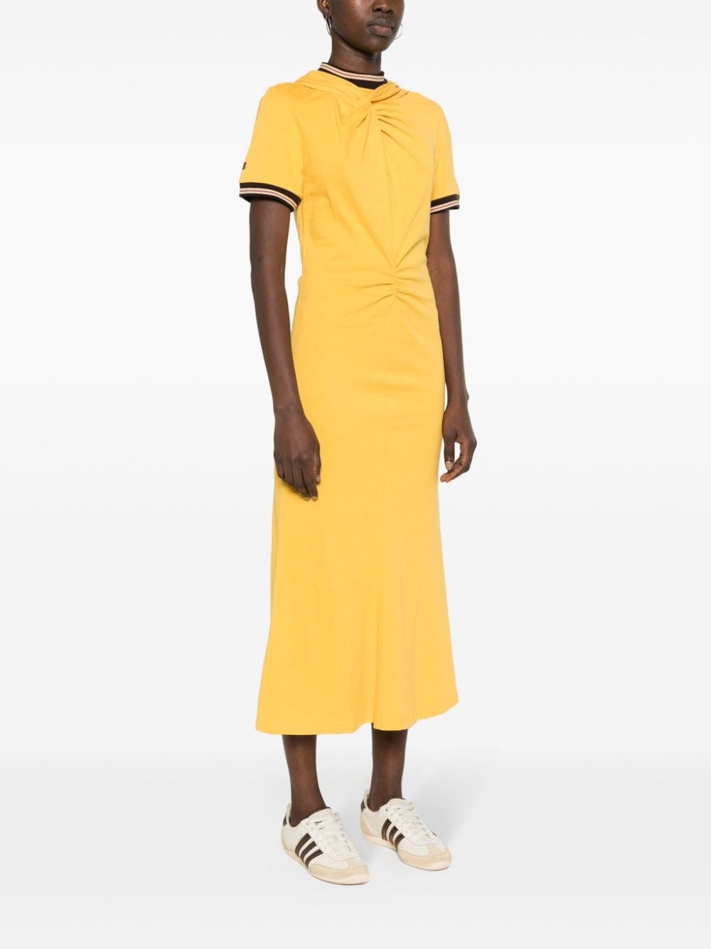 Wing logo-embroidered dress - 3