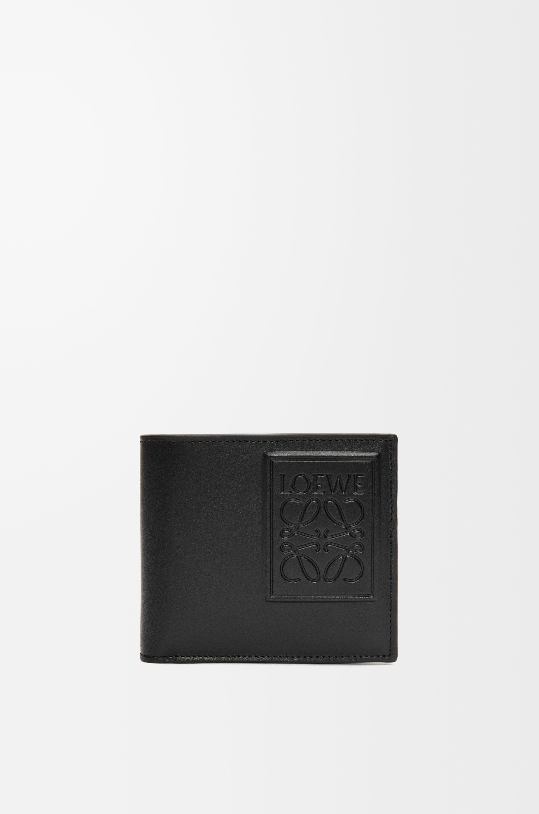 Bifold coin wallet in silk calfskin - 1