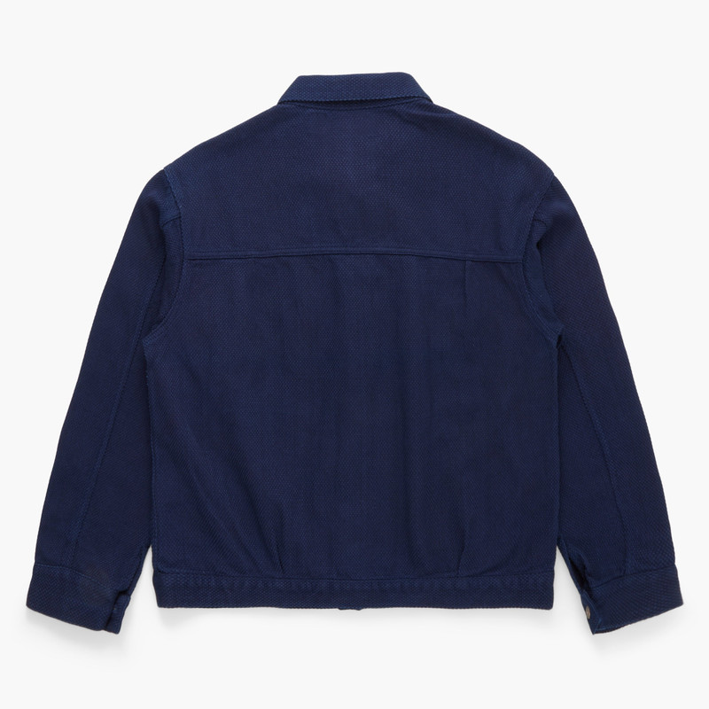 Blue Blue Japan Sashiko Trucker Jacket outlook