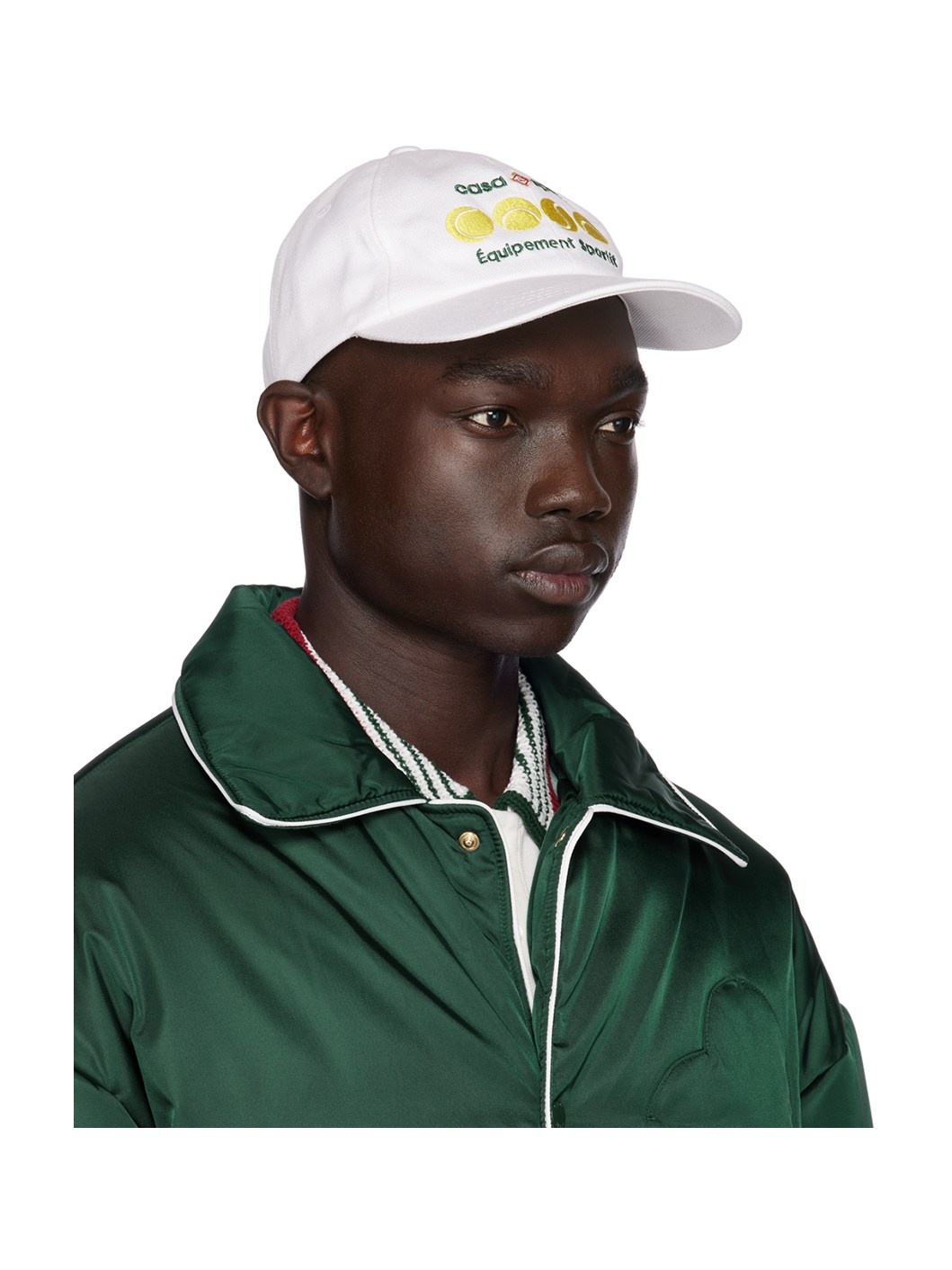 White 'Équipement Sportif' Cap - 2