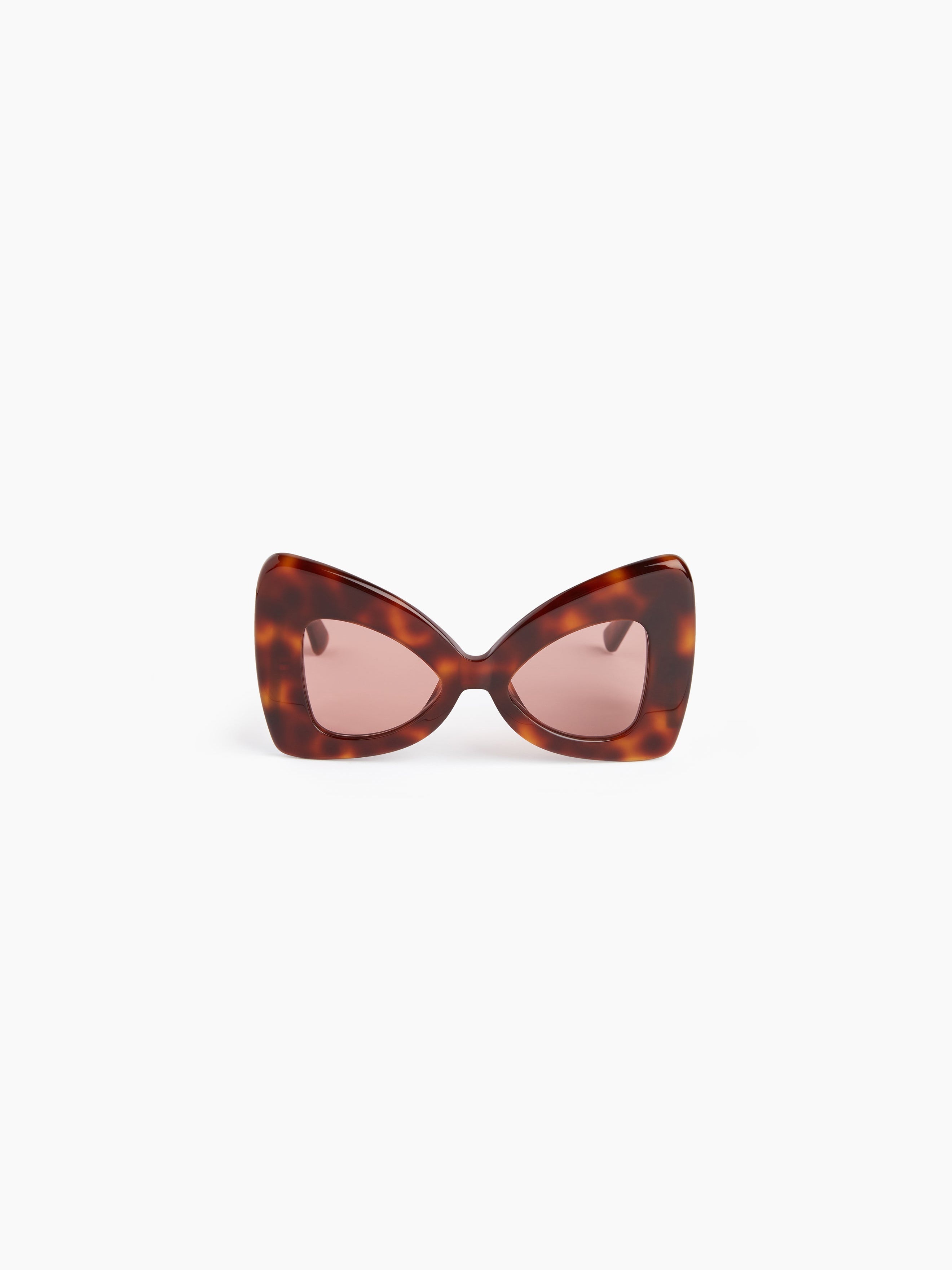 Precious butterfly shiny havana Sunglasses - 1