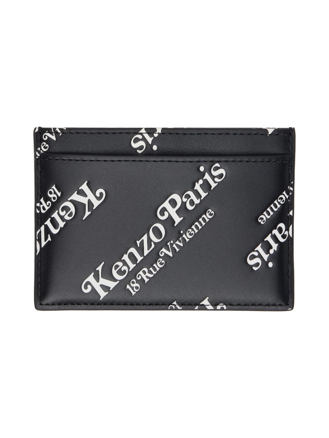 Black Kenzo Paris 'Kenzogram' Card Holder - 1