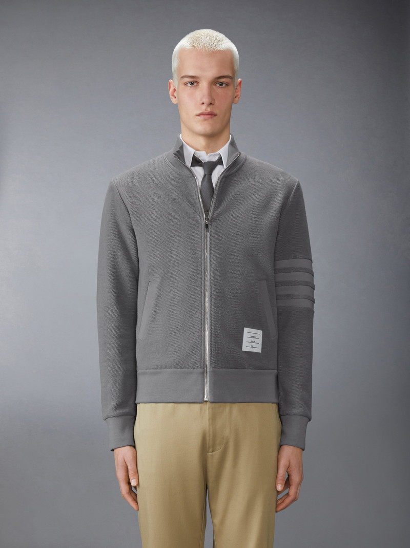 Thom Browne REVERSE LOOPBACK 4-BAR JACKET outlook