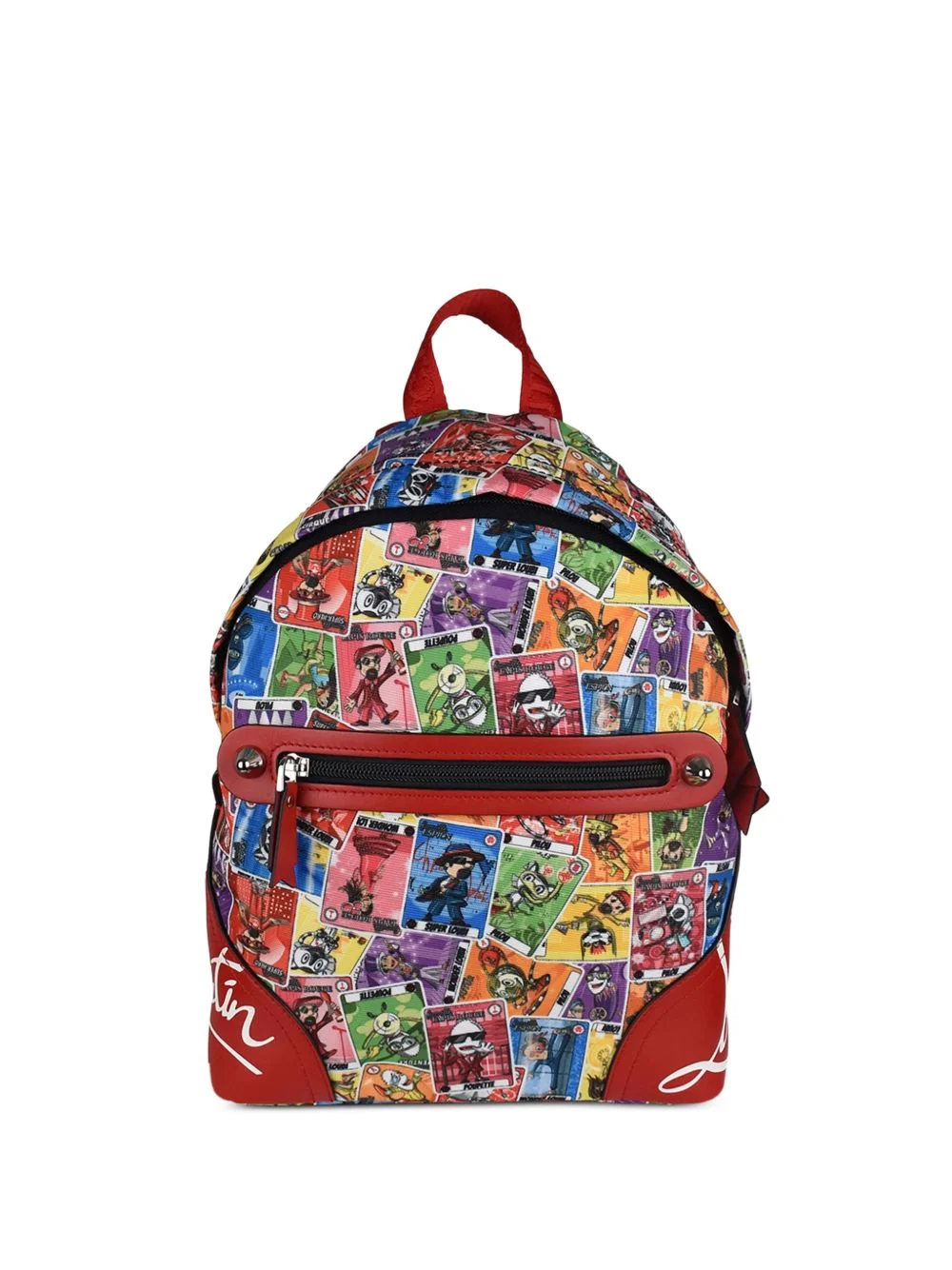printed backpack - 1
