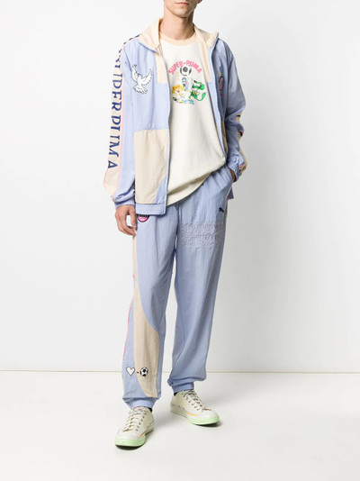 PUMA embroidered track trousers  outlook