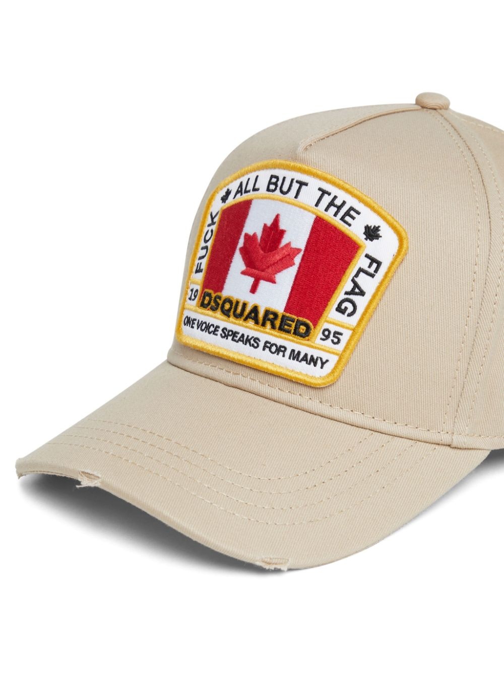 logo patch baseball cap - 3