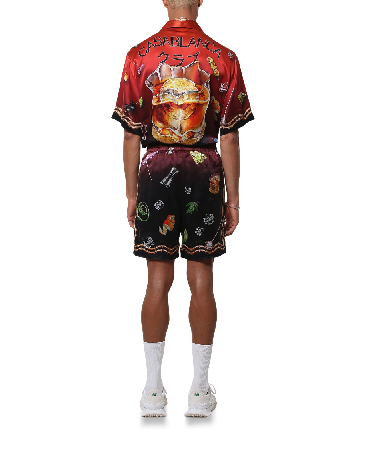 Casa Club Sunset Silk Shorts - 4