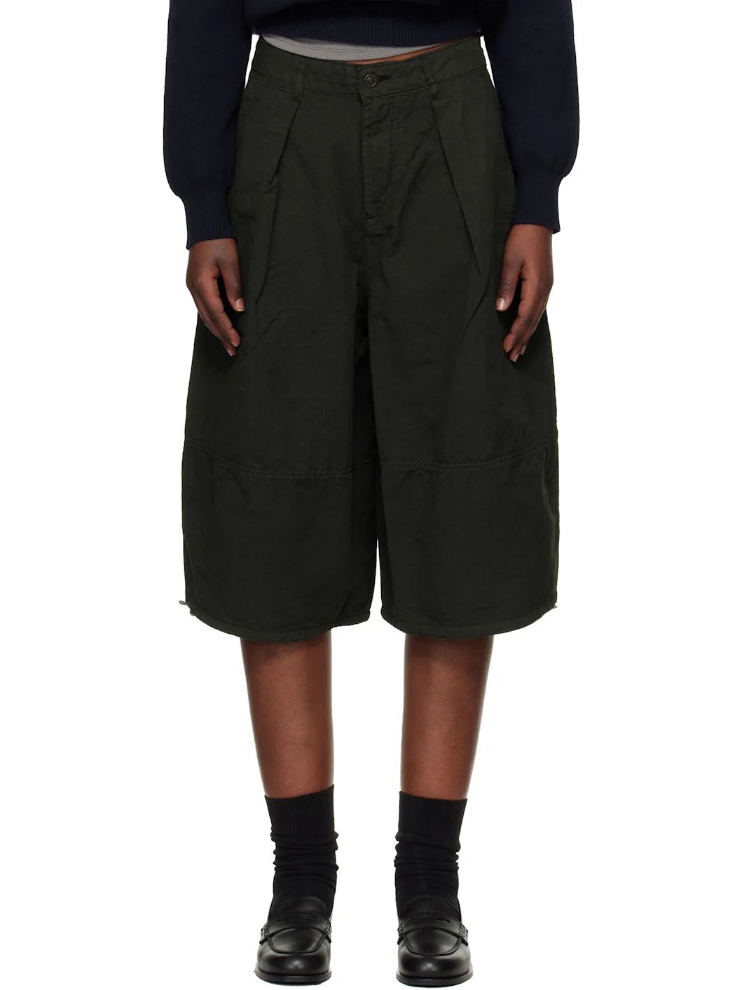 Khaki Salba Shorts - 1