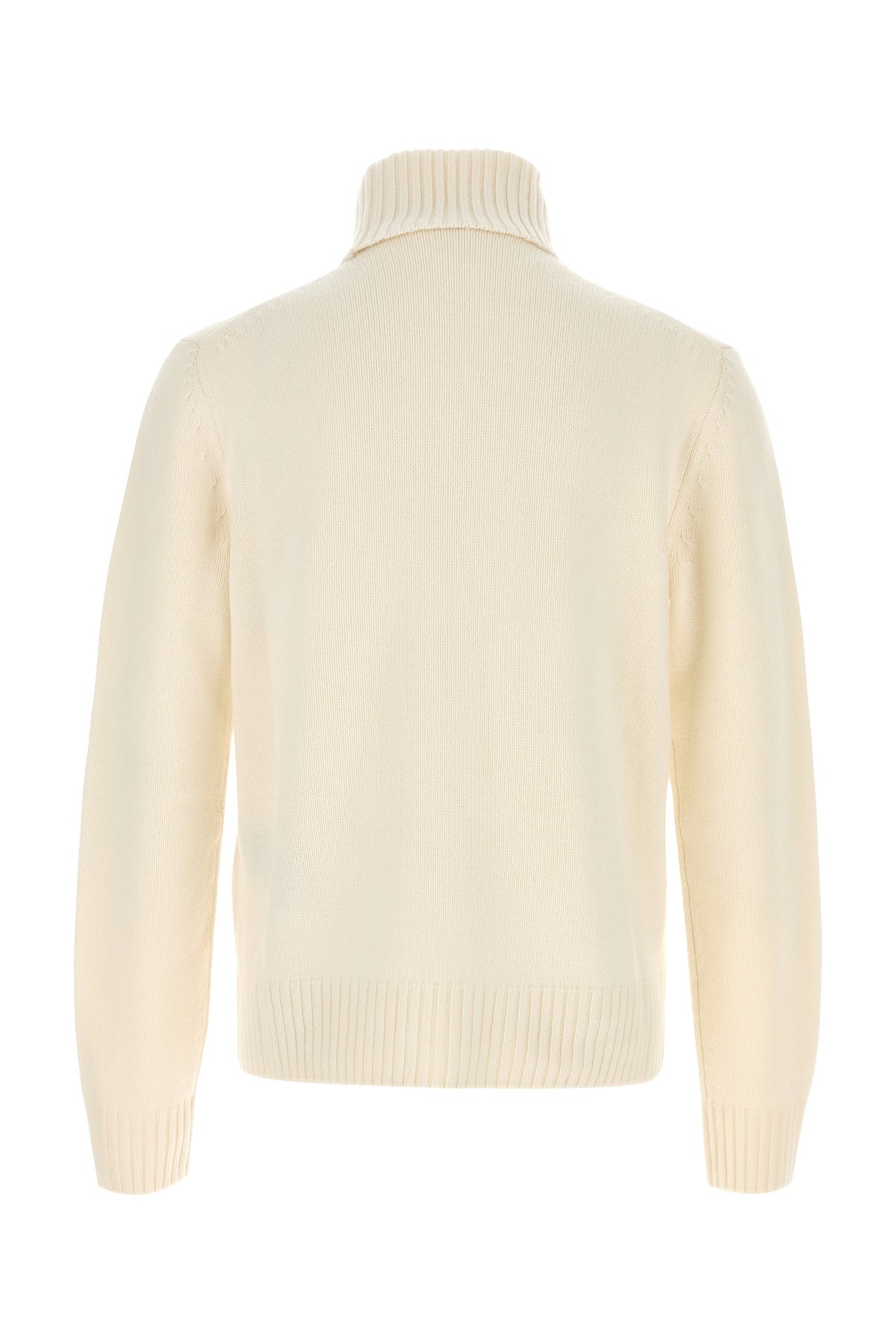 Tom Ford Men Ivory Cashmere Sweater - 2