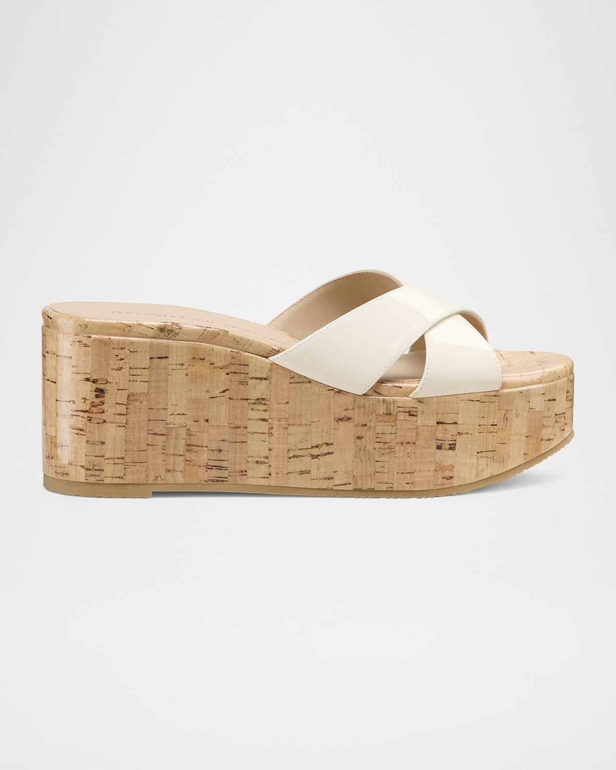 Dayna Crisscross Wedge Platform Sandals - 1