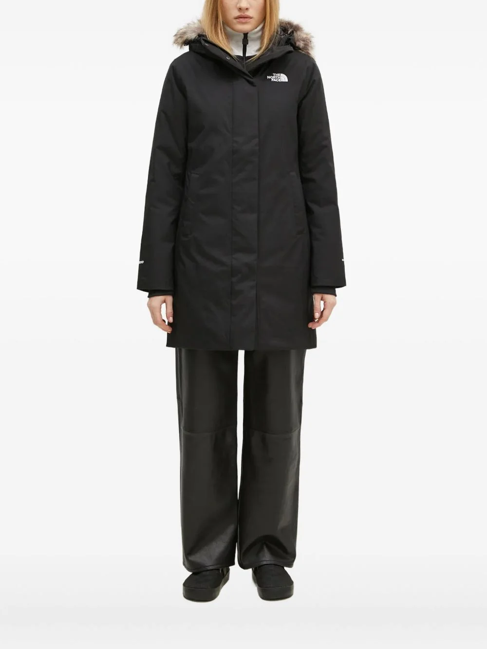 Arctic faux-fur hooded jacket - 1