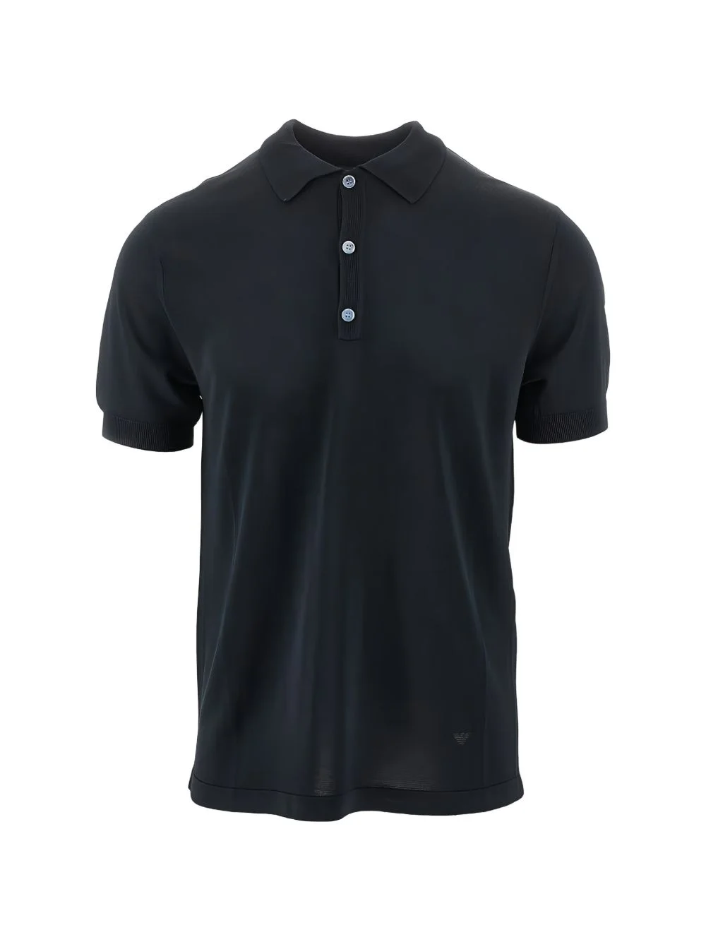 buttoned polo shirt - 1
